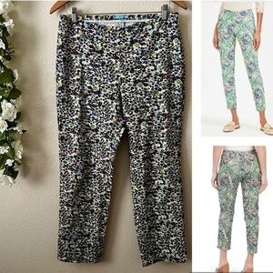 J. McLaughlin Floral Cropped Ankle Margot Pants